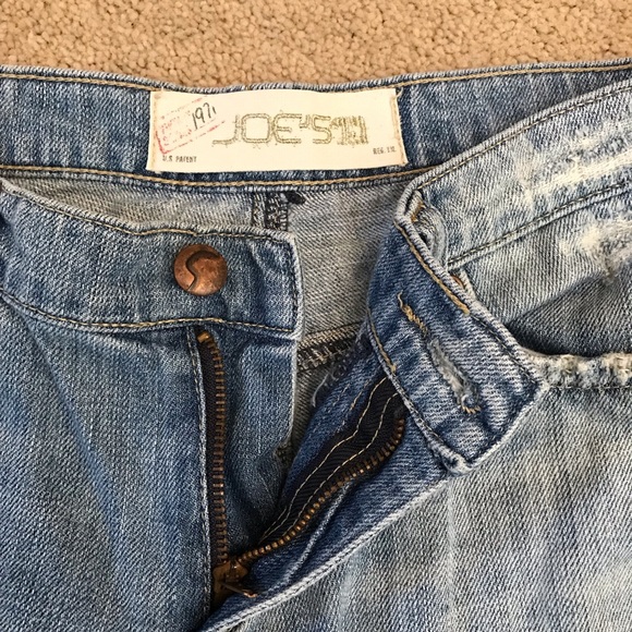 Joes Distressed Denim Blue Jeans Havens Retro 1971 Womens Waist 27 US Size 4 y2k - Picture 11 of 14